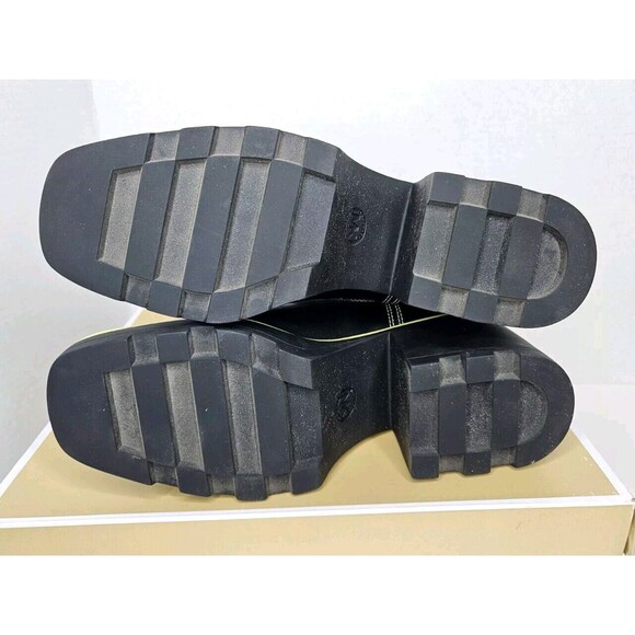 Michael Kors Keisha Bootie Limelght MLT Sz 9.5 NIB Leather/ Contrast Stitching - Picture 6 of 10